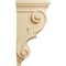 Ekena Millwork 4 1/2"W x 5"D x 10"H Medium Traditional Wood Corbel, Maple CORW05X05X10TRMA - alternate 2